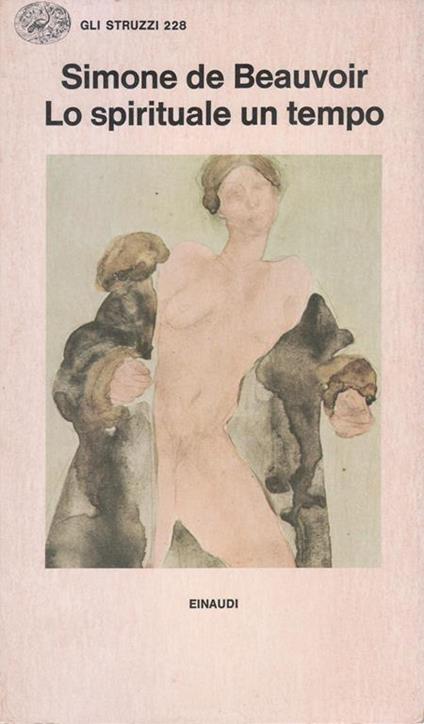 Lo spirituale un tempo - Simone de Beauvoir - copertina