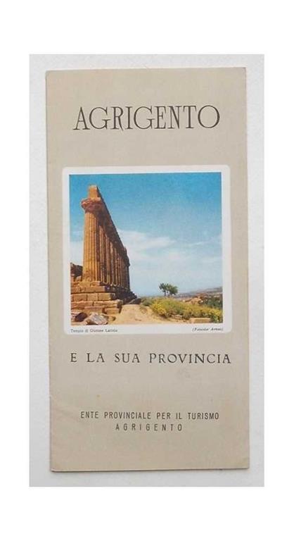 Agrigento e la sua provincia - copertina