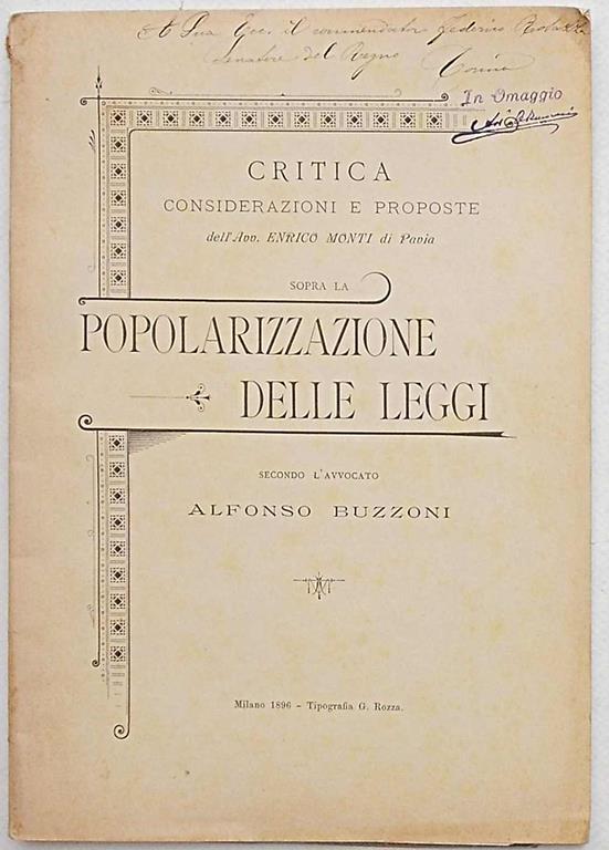 Studio bibliografico di Andrea Donati