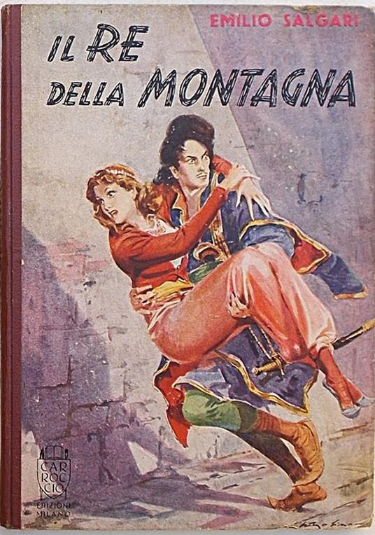 Il re della montagna - Emilio Salgari - copertina