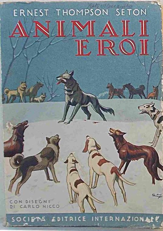 Animali eroi - Thompson Ernest Seton - copertina