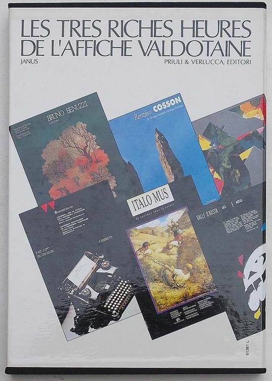 Les tres riches heures de l'affiche valdotaine - copertina