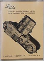 Leica. Complete illustrated price list of Leica cameras and accessories