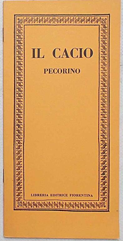 Il cacio - Guglielmo Amerighi - copertina