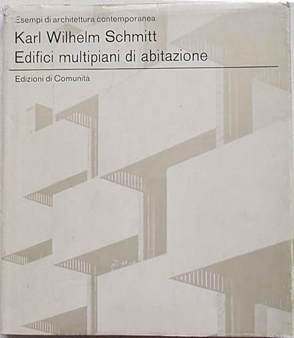 Edifici multipiani di abitazione - Karl Wilhelm Schmitt - copertina