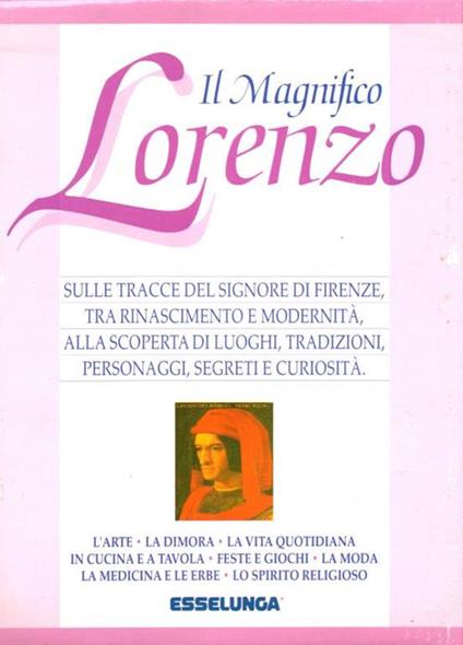 Il Magnifico Lorenzo 8 voll. in cofanetto - Maria Siponta De Salvia Baldini - copertina