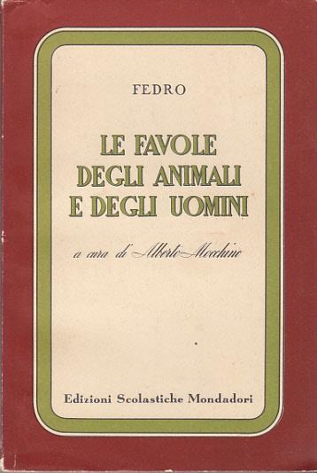 Le favole degli animali e degli uomini - Fedro - copertina