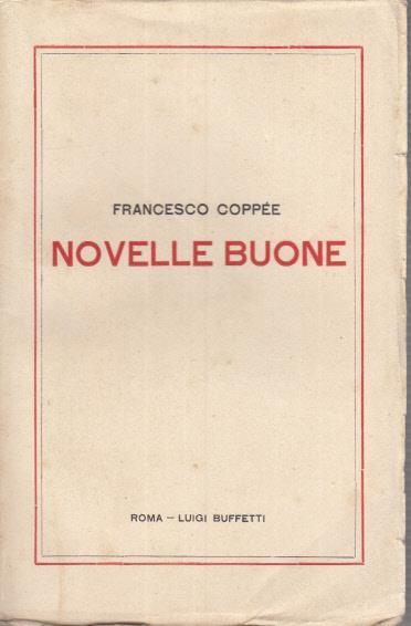 Novelle buone - François Coppée - copertina