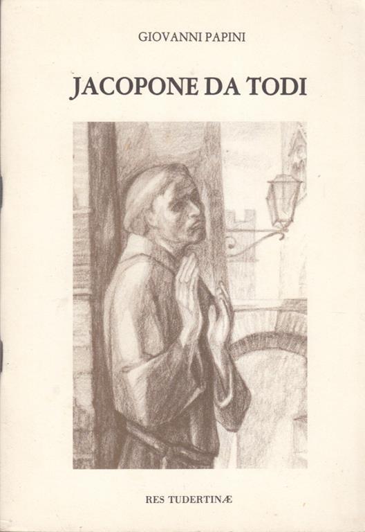 Jacopone da todi - Giovanni Papini - copertina