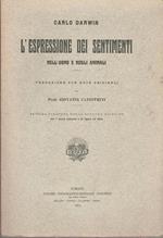 L' espressione dei sentimenti nell'uomo e negli animali