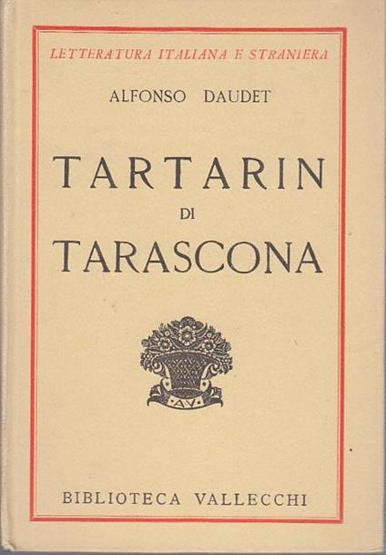 Tartarin di Tarascona - Alphonse Daudet - copertina