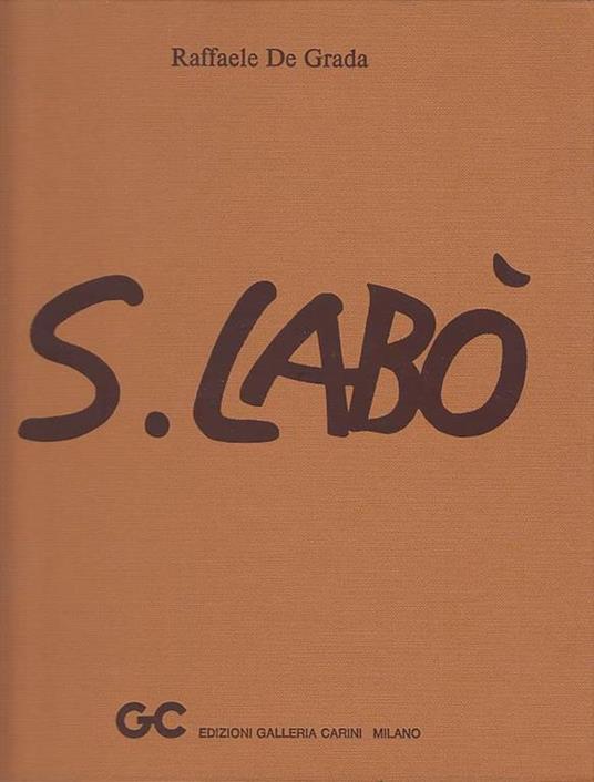 S. labò - Raffaele De Grada - copertina