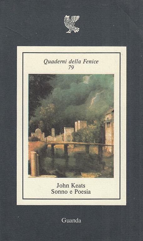 Sonno e poesia - John Keats - copertina