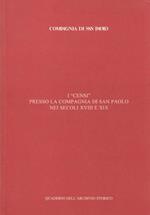 I censi presso la compagnia di San Paolo nei secoli XVIII e XIX
