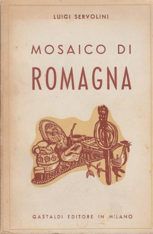 Mosaico di Romagna - Luigi Servolini - copertina