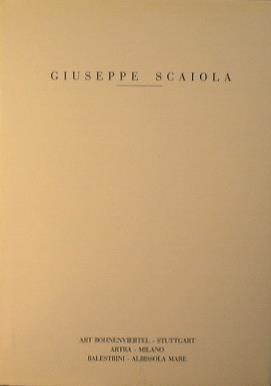 Giuseppe Scaiola - Flavio Caroli - copertina