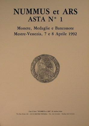 Nummus et Ars. Monete, medaglie e banconote - copertina