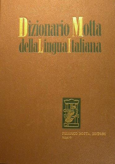 Dizionario Motta della Lingua Italiana - copertina