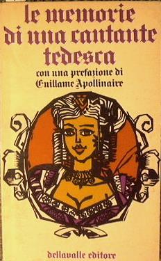 Le memorie di una cantante tedesca - copertina