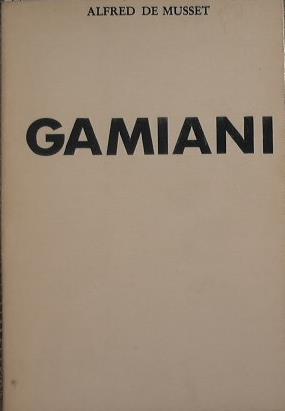 Gamiani ossia due notti di eccessi - Alfred de Musset - copertina