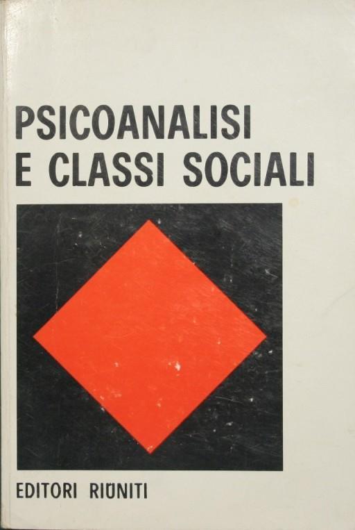 Psicoanalisi e classi sociali - copertina
