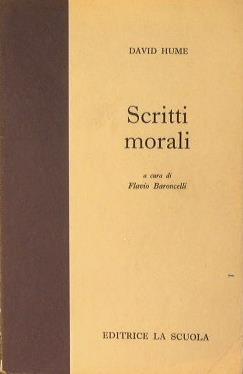 Scriti morali - David Hume - copertina