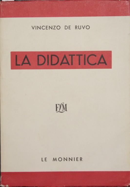 La didattica - Vincenzo De Ruvo - copertina