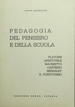 Pedagogia del pensiero e della scuola. Platone. Aristotele. Maometto. Cartesio. Berkeley. Il Positivismo
