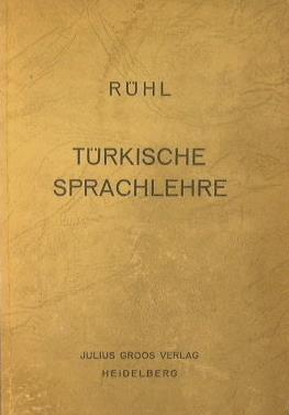 Turkische Spachlehre - Ruhl - copertina