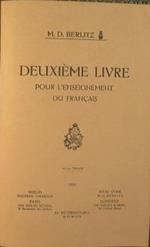 Deuxieme livre. Pour l'enseignement du francais