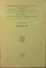 Semitistik. Dritter Band