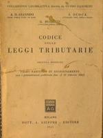 Codice delle leggi tributaie. Primo fascicolo di aggiornamento con i provvedimenti pubblici fino al 28 febbraio 1951