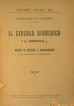 Il circolo giuridico '' L. Sampolo '' Rivista di dottrina e giurisprudenza