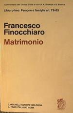 Commentario al codice civile. Matrimonio