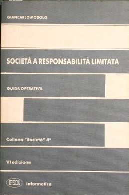 Società a responsabilità limitata - Giancarlo Modolo - copertina