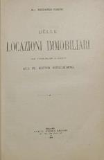 Delle locazioni immobiliari. Con particolare riguardo alla più recente giurisprudenza