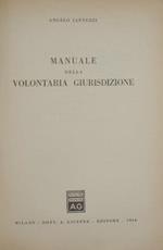 Manuale della volontaria giurisdizione