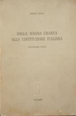 Dalla Magna Charta alla Costituzione Italiana. Educazione civica