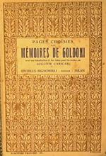 Pages choisies des memoires de Goldoni