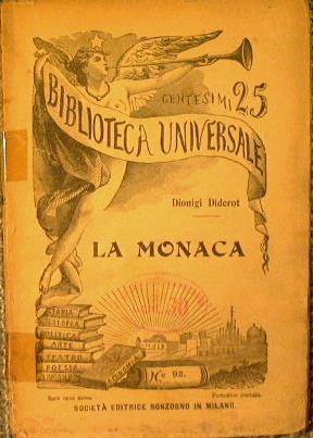 La monaca - Denis Diderot - copertina
