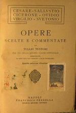 Opere di Cesare, Sallusto, Cicerone, Ovidio, Virgilio, Svetonio