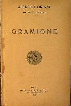 Gramigne - Alfredo Oriani - copertina