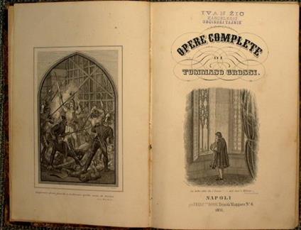 Opere complete - Tommaso Grossi - copertina