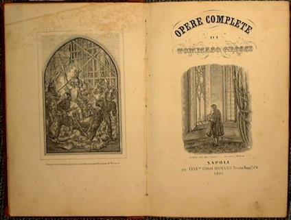 Opere complete - Tommaso Grossi - copertina