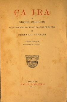 Ca Ira - Giosuè Carducci - copertina