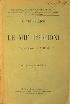 Le mie prigioni - Silvio Pellico - copertina