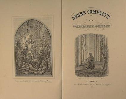 Opere complete - Tommaso Grossi - copertina