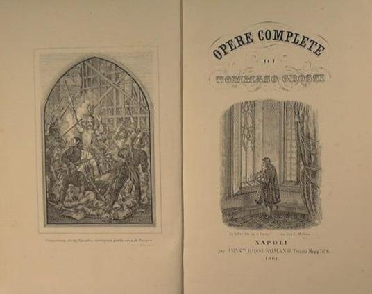 Opere complete - Tommaso Grossi - copertina