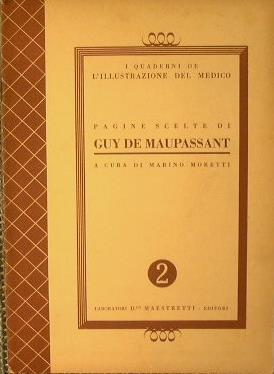 Pagine scelte di Guy de Mauppasant - Marino Moretti - copertina