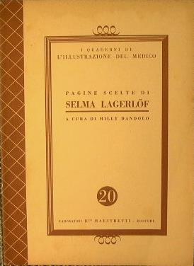 Pagine scelte di Selma Lagerlof - Milli Dandolo - copertina